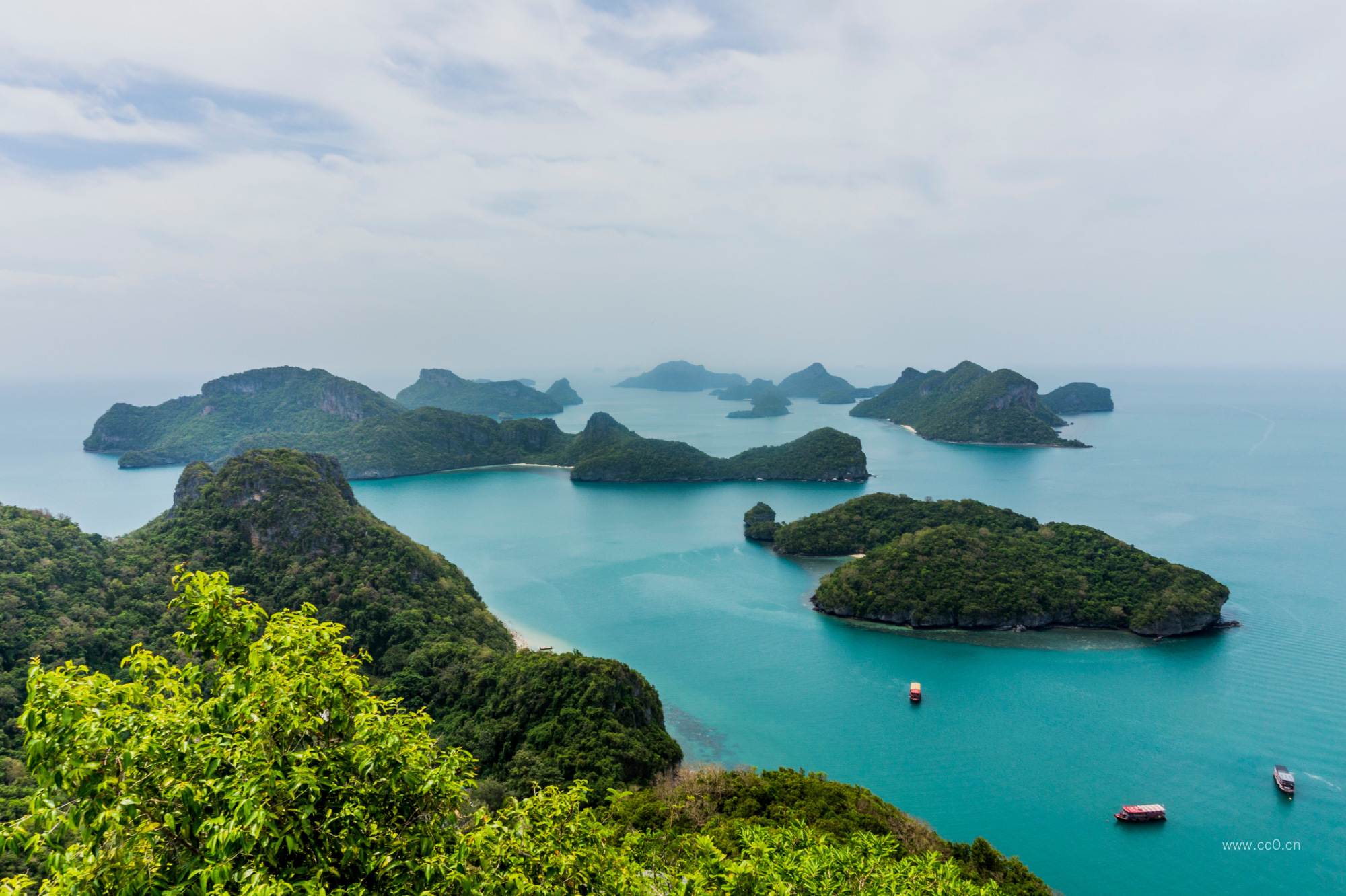 青山绿水 群岛岛屿自然风景图片